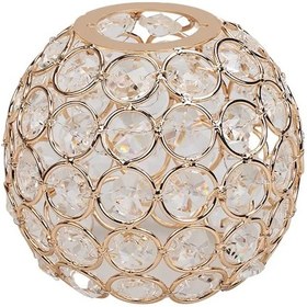 Resim Moveevo Kamping Feneri Abajuru - 100mm Açık Açılışlı Kristal Ve Metal - Yumuşak Işık, Romanatik Atmosfer Oluşturucu - Goal Zero/38explore Uyumlu 