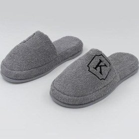 Resim K Harf Havlu Banyo Spa Ev Otel Lohusa Terliği Kalın Taban Terlik Renklı Çok Renkli 