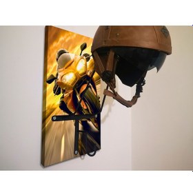 Resim Özel Fotoğraflı Kask Askısı, Motorcu Kask Askısı, Personalv57 