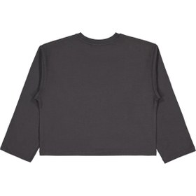 Resim Civil Girls Bright Baskılı 10-13 Yaş Sweatshirt - Gri - Antrasit / 12-13 Yaş 