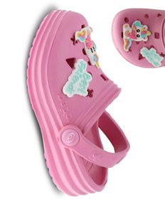 Resim Beppi Unicorn ve Best Friends Figürlü Kaydırmaz Tabanlı Sabo Yazlık Plaj Günlük Kız Çocuk Terlik 