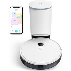 Resim Yeedi Vac Station Akıllı Çöp İstasyonlu Robot Vacuum Mop Süpürge 