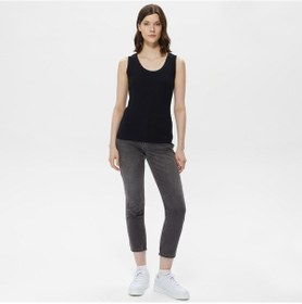 Resim Nautica Kadın Siyah Kolsuz T-shirt Düz 35v422t Siyah 