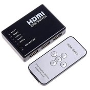 Resim Powermaster 5 Port Hdmi Switch 5X1 Kumandalı Uyumlu 