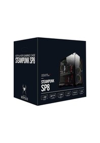 Resim Ontech - 1st Player Sp8 Siyah 750w 80+ Sılver Atx 3.1 Argb 7x12cm Fan Temperli Cam Usb 3.0 Atx Kasa 