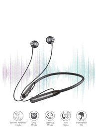 Resim Torima TB-10 Bluetooth 5.4 Ense Askılı Kulak İçi Kulaklık 