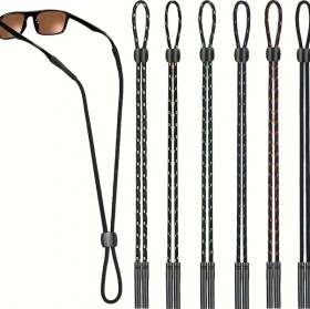 Resim Willowhaven Mix X 6 Parça Ayarlanabilir Kaymaz Gözlük Kayışı - Spor Ve Günlük Kullanım 