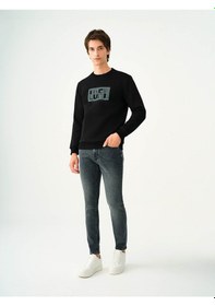 Resim Loft Erkek Jean Pantolon Koyu Gri Lf2037012 Justin Skinny Fit Koyu Gri 