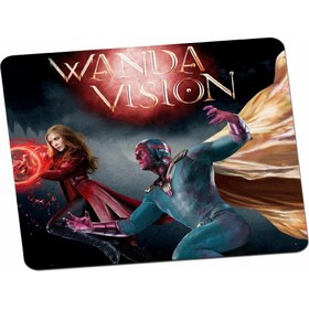 Resim Panorama Ajans Wanda Vision Disney Dizi Afiş Mouse Pad 