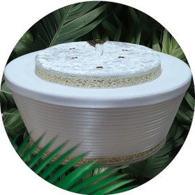 Resim Fabrikam06 Beyaz Sarık İmam Sarığı Cami Sarığı İmam Fesi S086 61 Cm Beyaz 