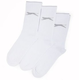 Resim Slazenger JAGO 3 lü Erkek Çorap Beyaz 