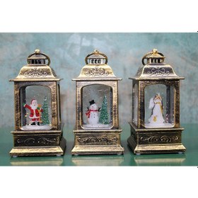 Resim 9089299462363lmr - Larimar Yılbaşı Temalı Işıklı Müzikli Kar Küresi Model 1 