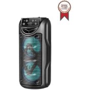 Resim Torima GTS-1558 3" RGB Ledli Taşınabilir Bluetooth Parti Hoparlörü 