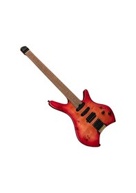 Resim New Orleans Hdl450 Kırmızı Headless Elektro Gitar + Gigbag Çanta 