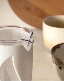 Resim Madame Coco Berthe French Press - Soft Ekru - 500 Ml Frpr0000000001 500 Ml-soft Ekru Beyaz 