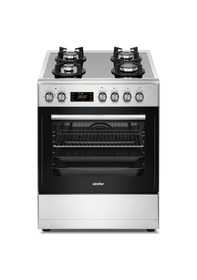 Resim Simfer 1226 Tam Boy Fırın 4G Cam Yüzey Turbo 7 Fonksiyon + Grill 