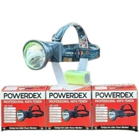 Resim Powerdex Pd-1672 Professional Kafa Feneri Siyah 