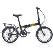 Resim Peugeot F12 20 Jant V-Fren Katlanır Bisiklet (Siyah) 