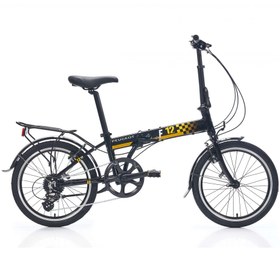Resim Peugeot F12 20 Jant V-Fren Katlanır Bisiklet (Siyah) 