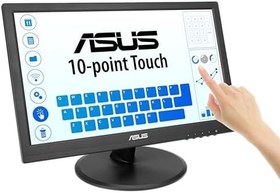 Resim ASUS KURUMSAL VT169HE 15.6 IPS 1920x1080 5ms 60Hz 220cd HDMI VGA VESA 3YIL 10 PARMAK DOKUNMATIK, EYECARE Monitör 