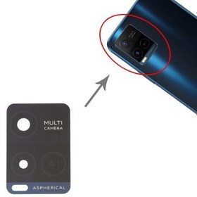 Resim Vivo Y21S Arka Kamera Camı Lensi (Çıtasız Sadece Cam) 