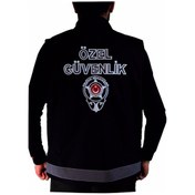 Resim Özel Güvenlik Yeleği Reflektörlü Çift Taraflı Diğer 