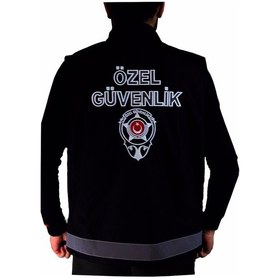 Resim Özel Güvenlik Yeleği Reflektörlü Çift Taraflı Diğer 