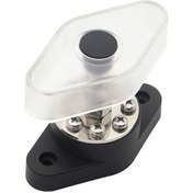 Resim Shineyee 180a Yüksek Akım Kablolu Bağlantı Terminali - 8+1 Çıkışlı, Dc 48v, Siyah Nylon Kasa 