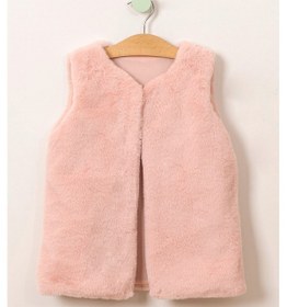 Resim Kız Çocuk Peluş Yelek Ylk.2012 Pembe 