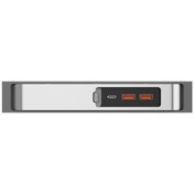 Resim Tesla Model 3/y Araç İçin Usb-c/tip-c+2 Usb 3.0 Bağlantı Noktası Yerleştirme İstasyonu Hub Gümüş 
