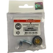 Resim AyrStore Kristal 35574 Herkül Yakut Zümrüt Yedek Seramik Elması 