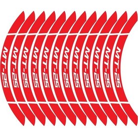 Resim Yamaha MT-25 İç Dış Jant Sticker 