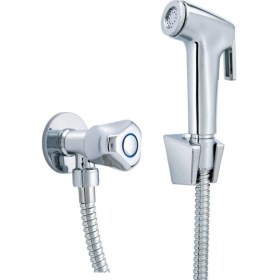 Resim Ulbay Home Collection Taharatmatik Shaft Hortumlu Abdest Alma Takımı Musluk Taharet Abdest Bas Çek Bırak 