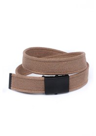 Resim Livze Unisex Siyah Tokalı Kolon Kemeri 4cm Taba Taba 