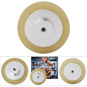 Resim Tenfowee Rotary Encoder Ölçüm Tekerleği - 200mm Çap, 6mm Delik Çapı, Kauçuk Yüzeyli, Alüminyum Konstrüksiyonlu, Sürtünme İyi, Dayanıklı 