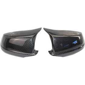 Resim Bmw 5 Serisi F10/f11/f18 Pre-lcı 11-13 İçin Karbon Fiber Ayna Kapakları Ve Yedek Yan Kapaklar 