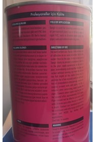 Resim Tangit Sert Pvc Yapıştırıcı 1 Kg 1000 Gr Pvc-u Yüksek Basınç Dayanımı Sert Pvc Ve Boru Alman Teknolo 