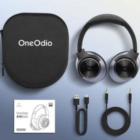 Resim Oneodio A10 ANC Yeni Seri Bluetooth Kulaklık - Siyah 