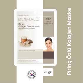 Resim Dermal Pirinç Özlü Kolajen Maske 23 gr - Gratis 