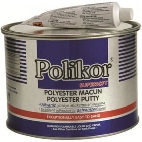 Resim Polikor Polyester Macun 450 Gr 