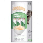 Resim M-Pets Light Weight Kilo Kontrol Creamy Kedi Ödülü 4x15 Gr 
