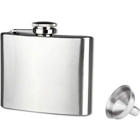 Resim Weather Forecast Çelik 5 oz 150 ml İçki Matarası py48-5 Gri 