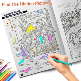 Resim Arama ve Keşfet: Çocukların Dikkatini, Odaklanmasını ve Problem Çözme Becerilerini Geliştiren Eğlenceli Gizli Nesne Kitabı, Bilişsel Beceriler,Etkileşimli Bulmaca,Renkli İllüstrasyonlar,Çocuk Güvenli Malzeme,Sağlam Ciltleme,Zeka Oyunu,Gizli Resim,Evde Eğitim Kaynağı,Erken Öğrenenler 