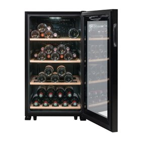 Resim La Sommeliere LS52BLACK Solo Şarap Dolabı, 52 Şişe Kapasiteli 