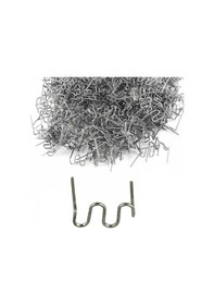 Resim 500 Adet 0.8mm Tampon Plastik Parça Tamir İçin Zımba Teli 