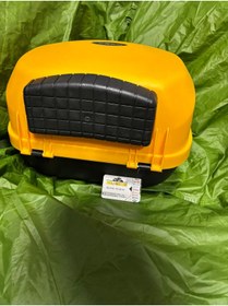 Resim REVERTECH Sırt Dayamalı Motosiklet Çantası Sarı 32 Lt 