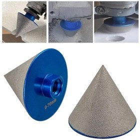 Resim 6261 Granit Seramik Fayans İçin M14 Elmas Konik Taşlama 0-70 Mm 