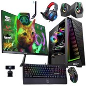 Resim Izoly ST999436 i5-10400F 16 GB 512 GB M.2 NVMe RTX2060S 8 GB 24" Free Dos Masaüstü Oyuncu Bilgisayarı 