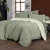 Resim Sarev Mood Comfort Kenyon King Size Yeşil Nevresim Takımı 