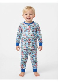 Resim Sea Bubbles Arabalı Çocuk Pijama Takımı 001 